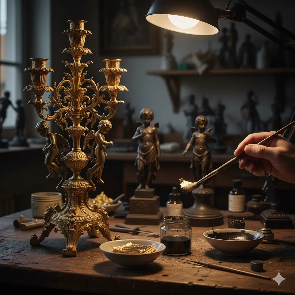 restaurateur bronze paris